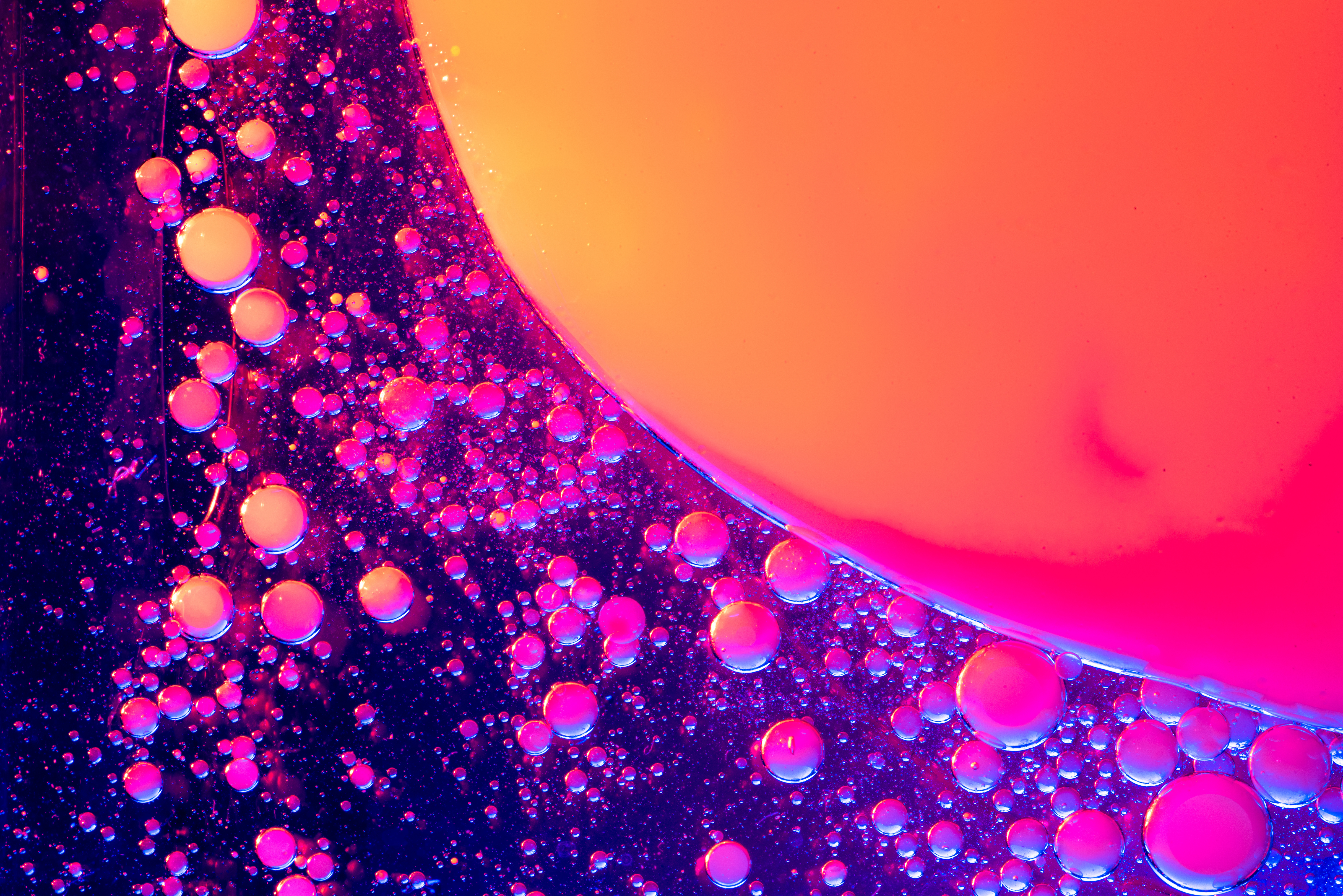 Orange and Purple Abstract Background